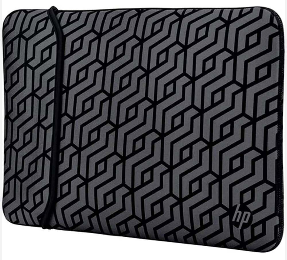 HP 14" Chroma CMF Geo Laptop Sleeve Gray Black SHR66AV
